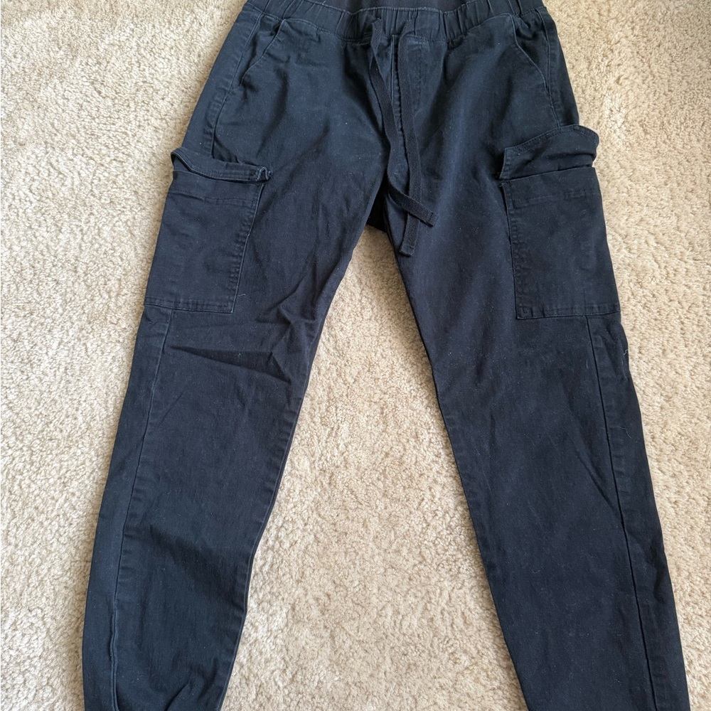 Women’s Black Cargo Pants